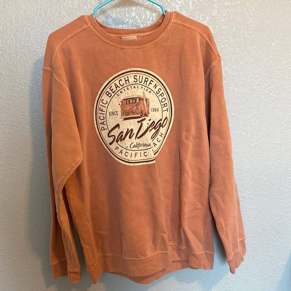 san diego oversized sweatshirt